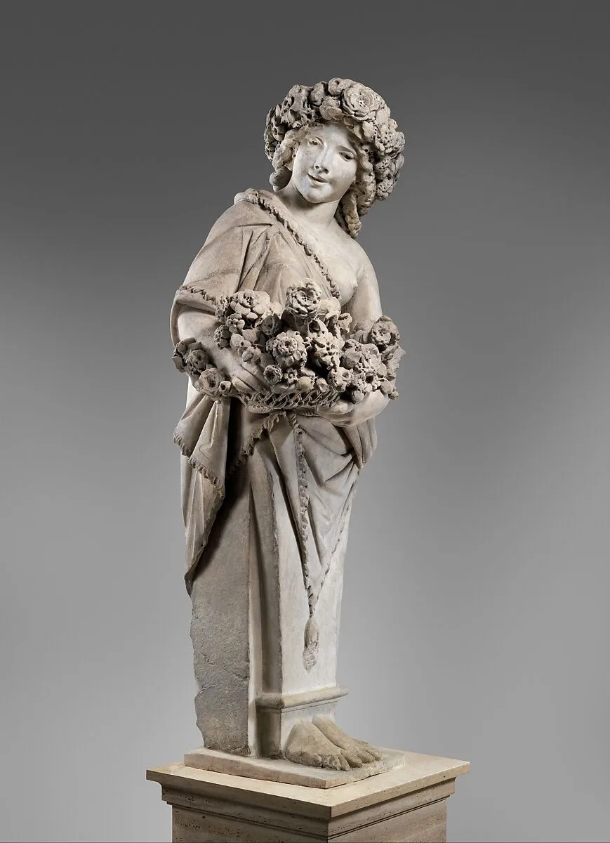 Spring in the guise of Flora (one of a pair) — Pietro Bernini|Gian Lorenzo Bernini