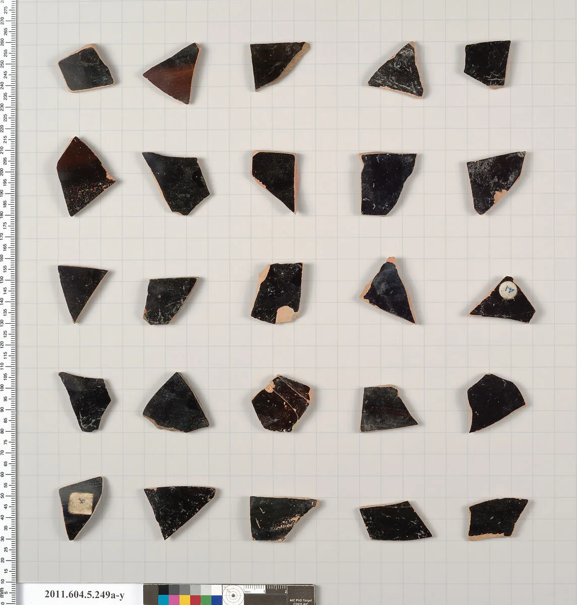 Terracotta fragments of kylikes (drinking cups) — Unknown