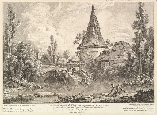 View of Tower near Blois