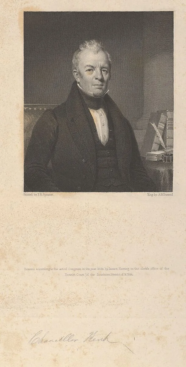 James Kent — Asher Brown Durand|Frederick R. Spencer|James Herring|James Kent