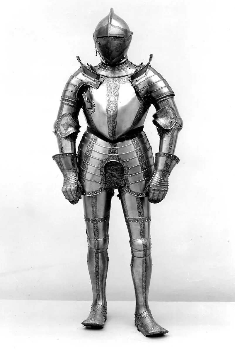 Armor from a Small Garniture for Field and Tournament — Kunz Lochner