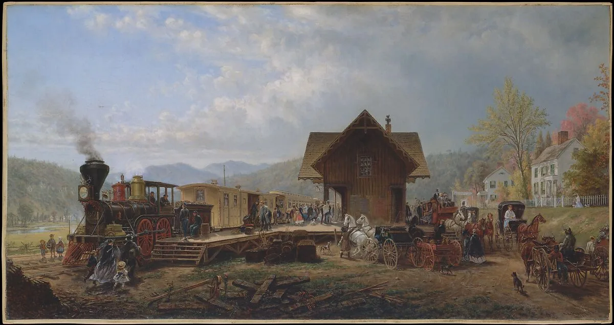 The 9:45 Accommodation — Edward Lamson Henry