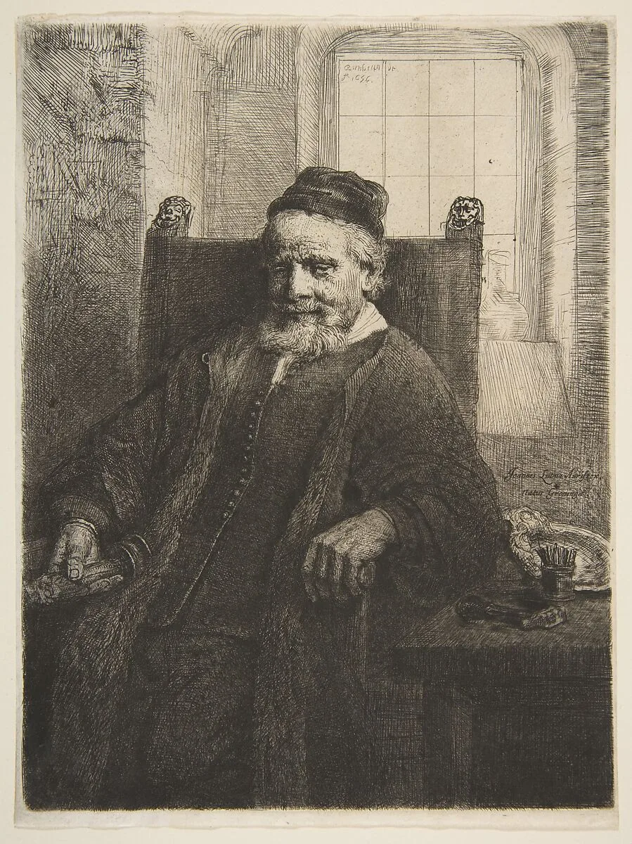 Jan Lutma, Goldsmith — Rembrandt (Rembrandt van Rijn)