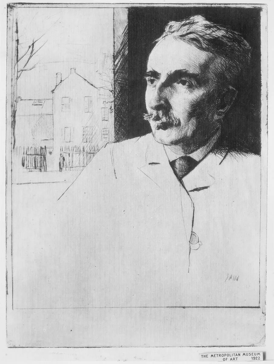Portrait of John F. Weir — Julian Alden Weir