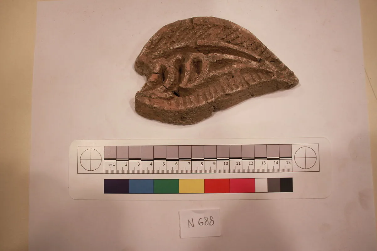 Stucco Fragment — Unknown