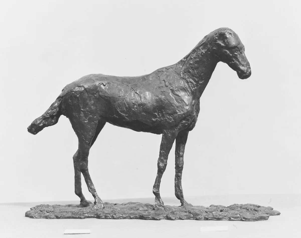 Study of a Mustang — Edgar Degas|A.-A. Hébrard et Cie