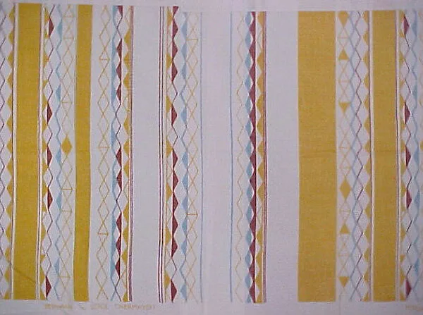 "Peruvian Native" — Serge Chermayeff|L. Anton Maix Fabrics NYC