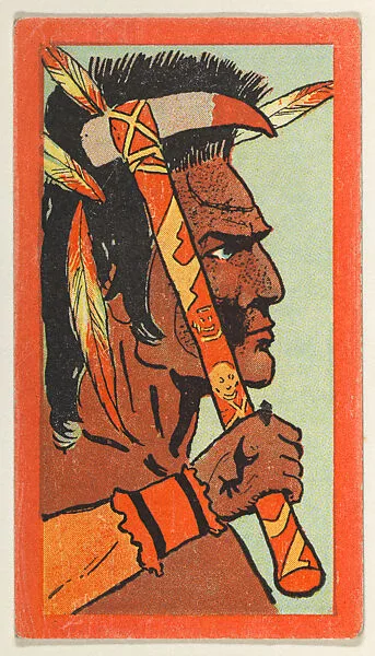 Cornstalk, from the "Indian Series" (T74), issued with Burley Cubs Cigars and Sweetbriar Cigarettes by the Booker Tobacco Company — Booker Tobacco Company, Lynchburg, Virginia