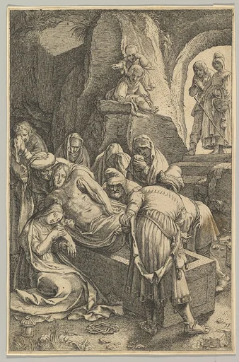 The Entombment, from "The Passion of Christ"