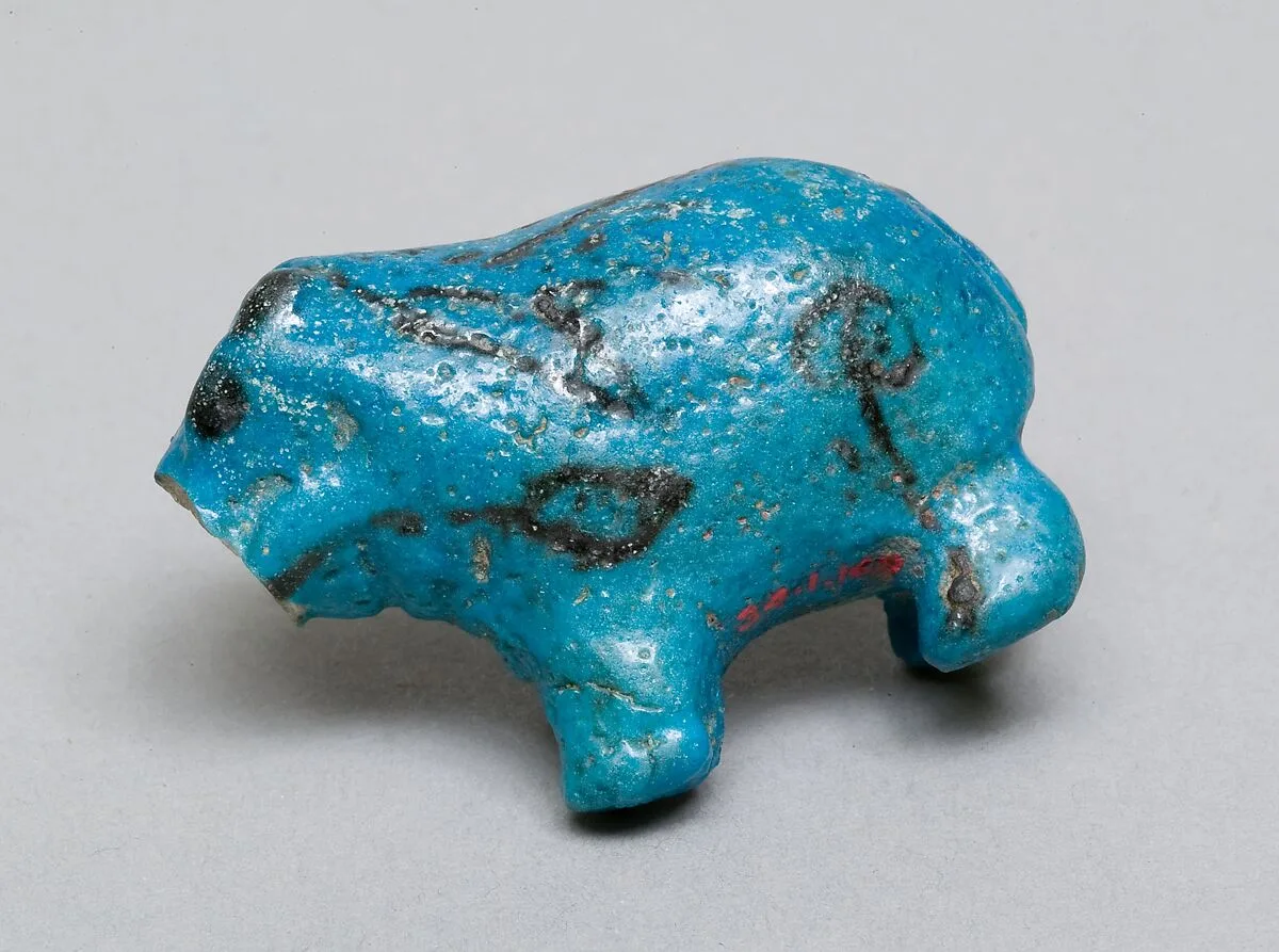 Hippopotamus figurine — Unknown