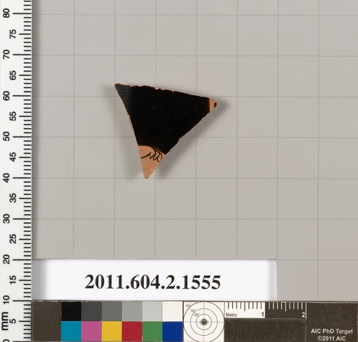 Terracotta fragment of a skyphos (deep drinking cup)
