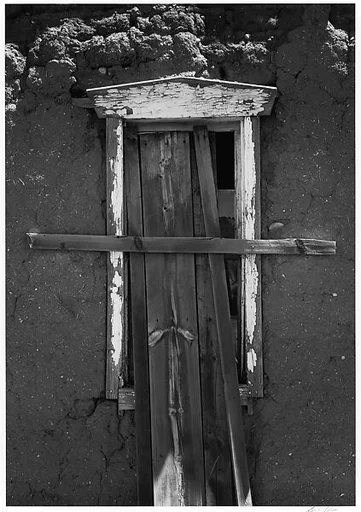 Window in Adobe House, Northern New Mexico