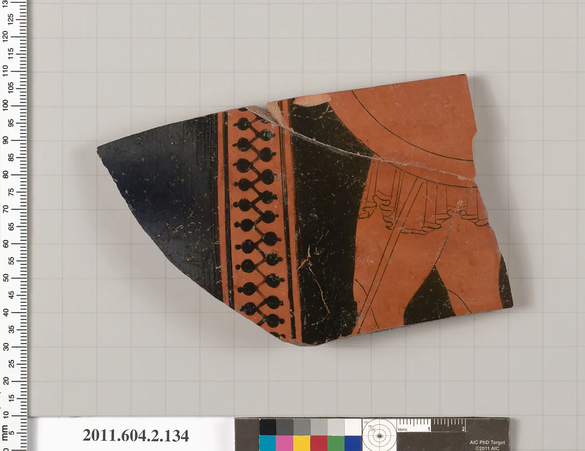 Terracotta fragment of a pelike (jar) — Unknown
