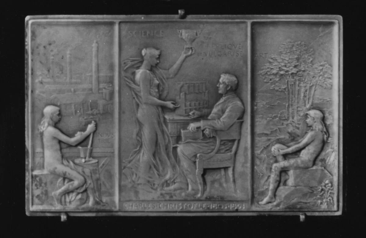 To Commemorate the Jubilee of the Maison Christofle, 1842–92 — Louis-Oscar Roty