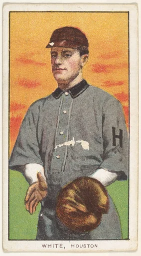 White, Dallas, Texas League, from the White Border series (T206) for the American Tobacco Company
