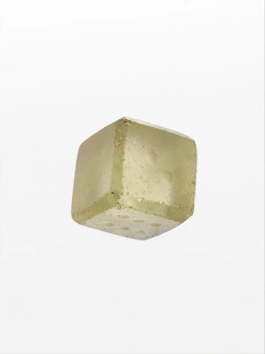 Glass die — Unknown