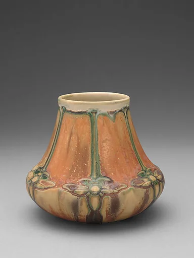 Vase with moths