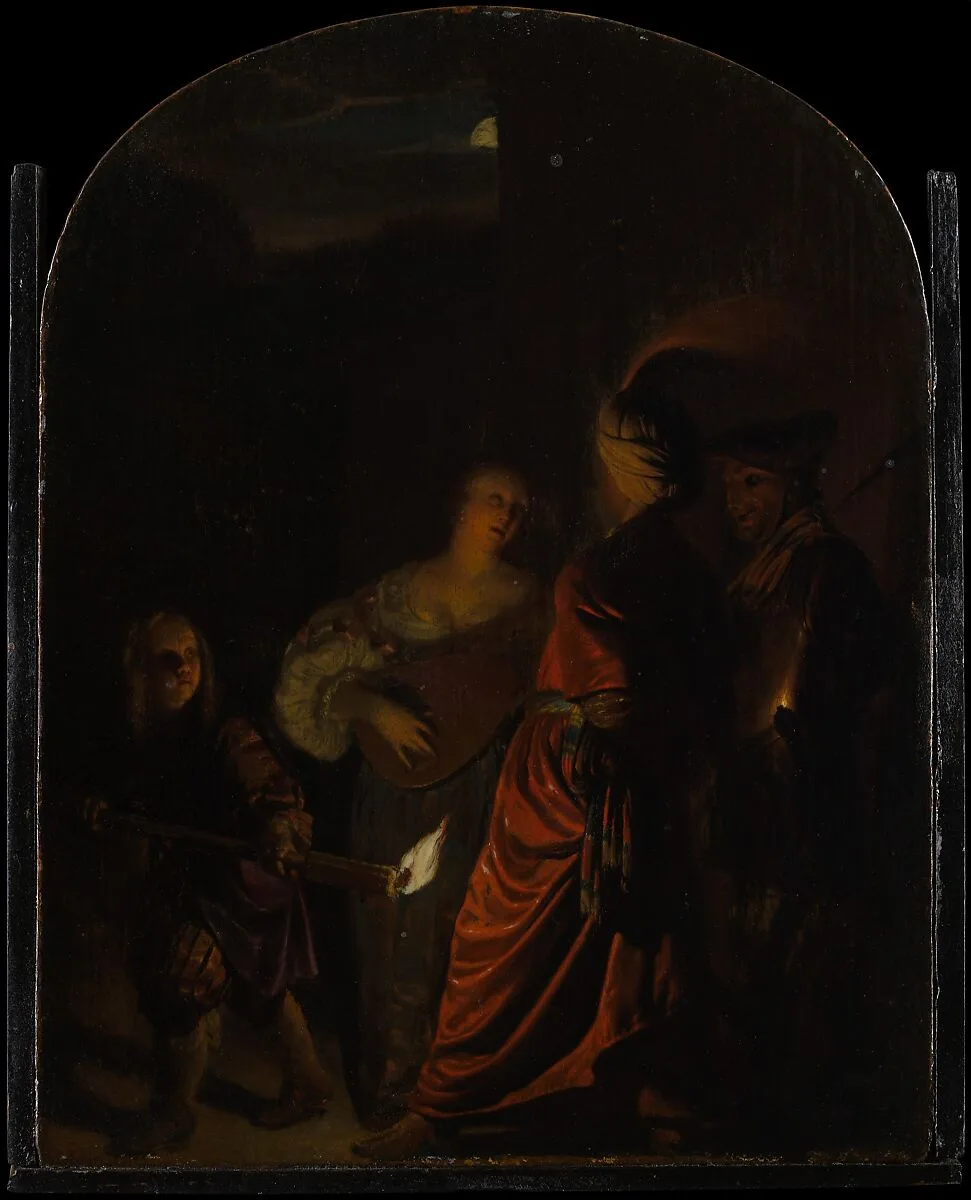 The Serenade — Frans van Mieris the Elder