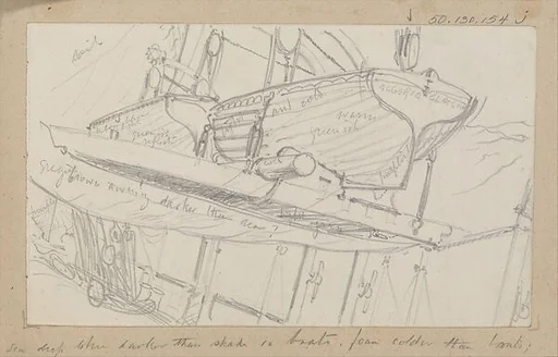 Lifeboats on Davits (from Scrapbook)