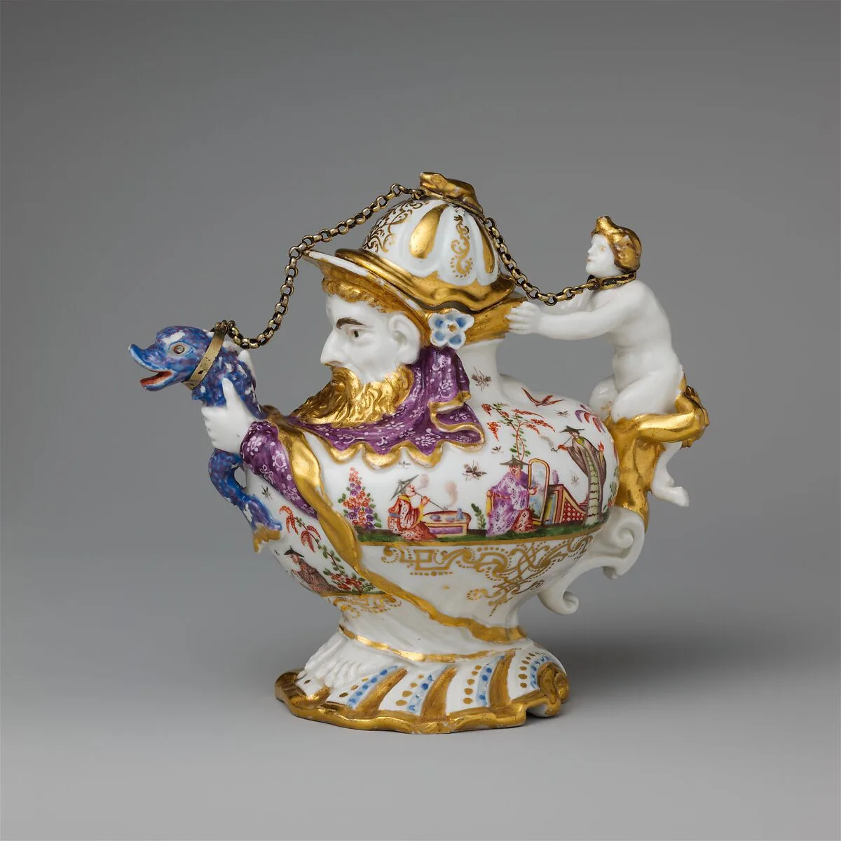 Teapot with cover — Aufenwerth|Meissen Manufactory