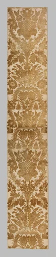 Length of furnishing velvet