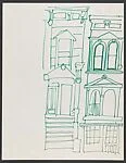 Study for "The Block" [buildings]