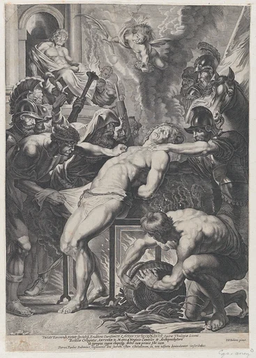 Saint Lawrence at the Stake