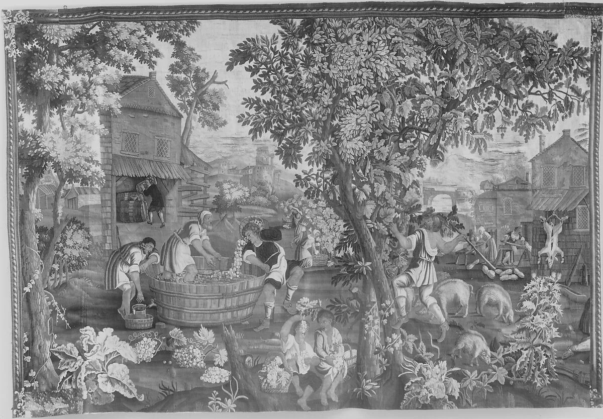 Autumn from a set of The Seasons — John Chabanex|Murillo
