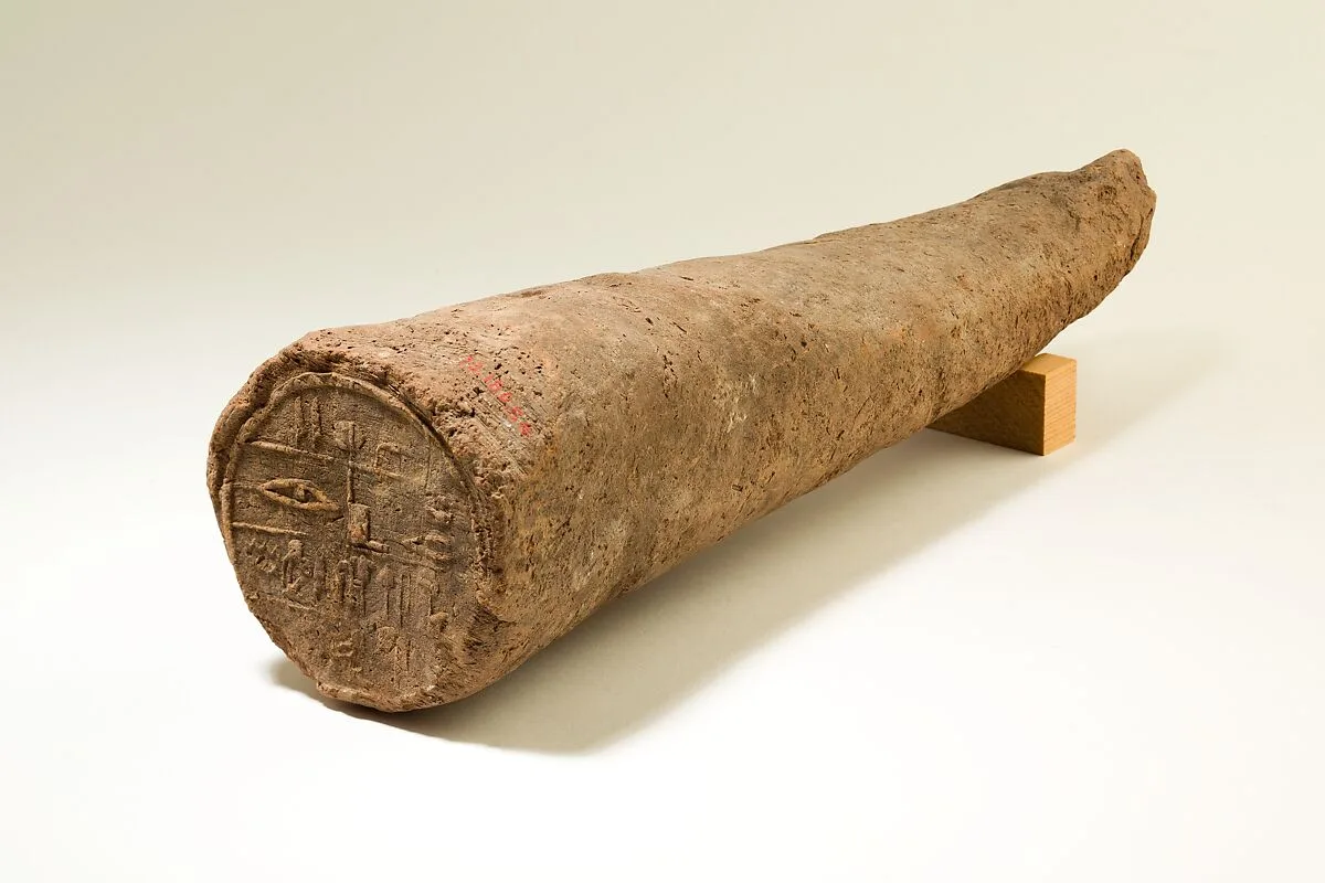 Funerary Cone of the Inspector of Scribes Ineni — Unknown