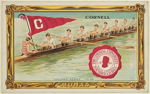 Cornell, version two, part of the College Series cabinet cards (T6)