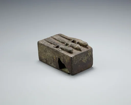 Mummy case, lizard