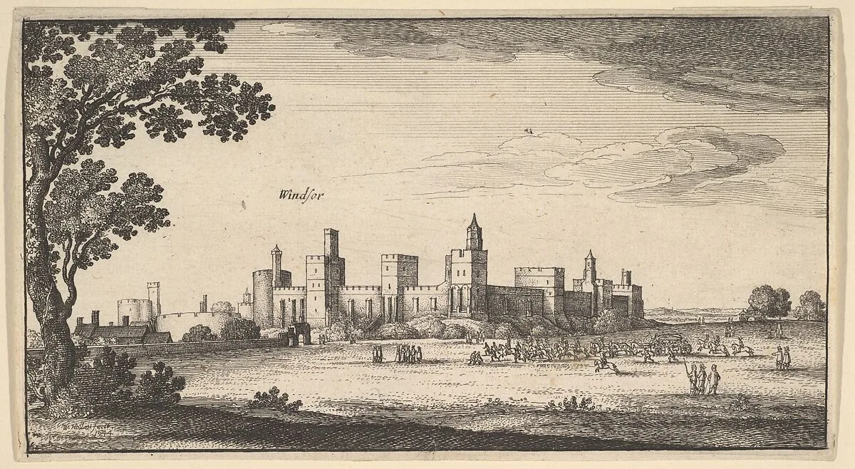 Windsor Castle — Wenceslaus Hollar