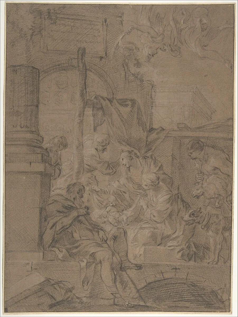 The Adoration of the Shepherds — Sébastien Bourdon