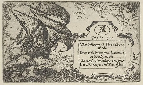 Season's Greetings from the Officers and Directors of the Bank of Manhattan Company — Ernest Haskell