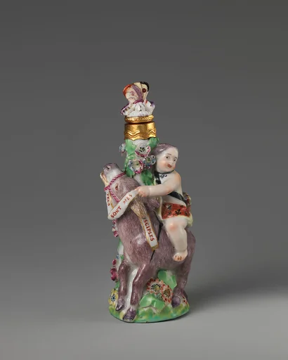 Cupid on a donkey