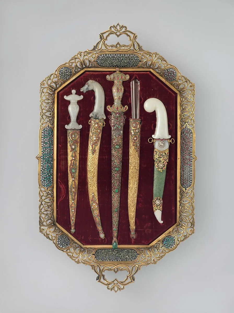 Tray of Jeweled Daggers — Unknown