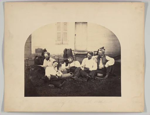 Chief Quartermaster with Assistants, Camp Nelson, Kentucky