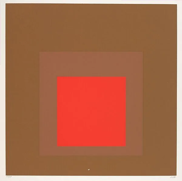 Untitled, from "Homage au Carré" — Josef Albers