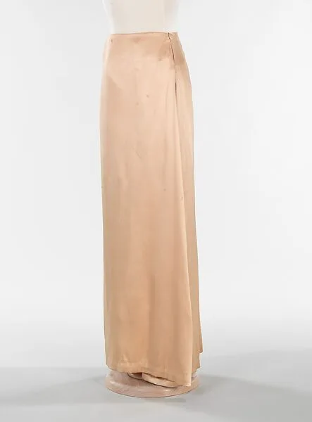 Bifurcated skirt — Charles James