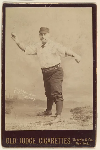 Henderson, Pitcher, Pittsburgh, from the series Old Judge Cigarettes