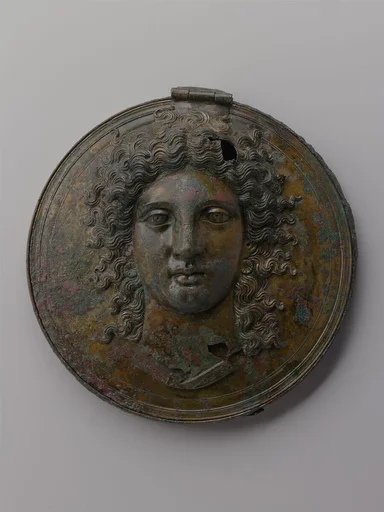 Bronze box mirror