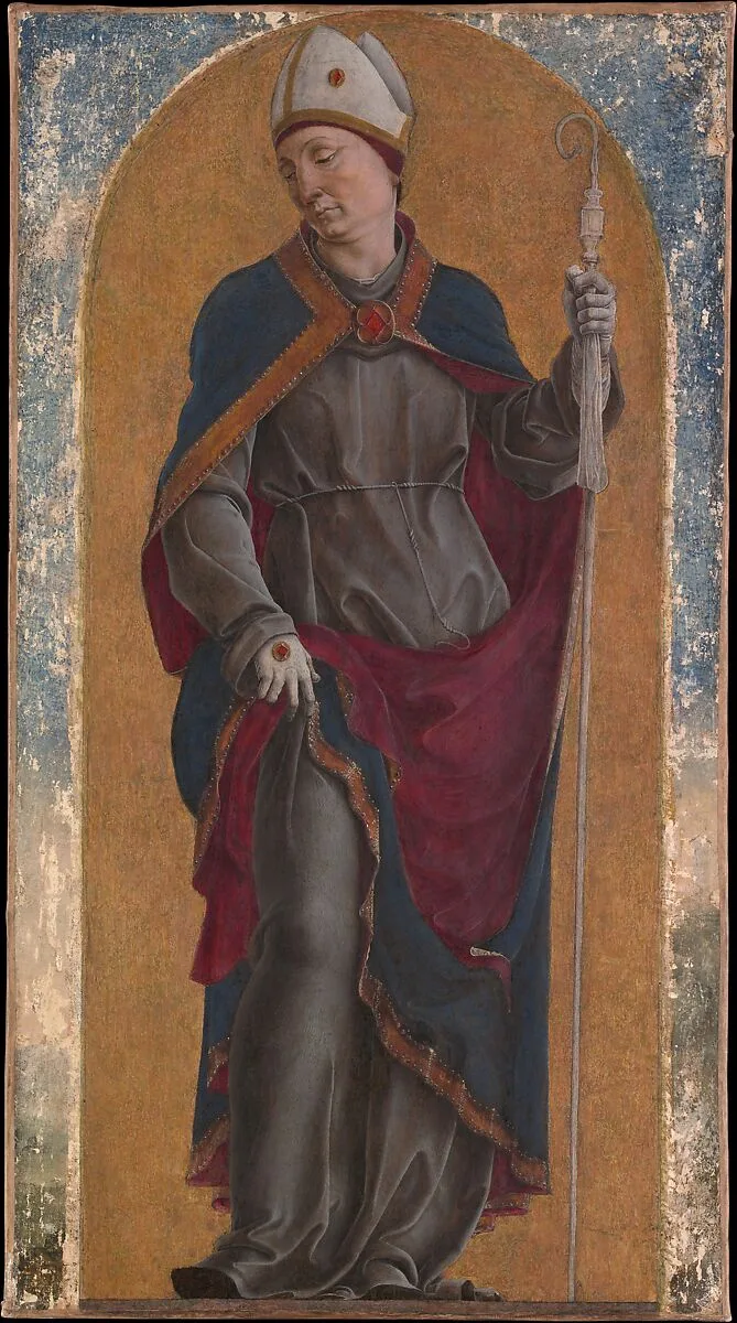 Saint Louis of Toulouse — Cosmè Tura (Cosimo di Domenico di Bonaventura)