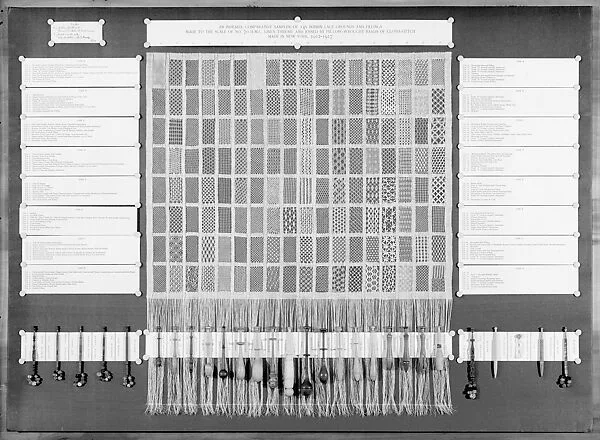 Sampler of bobbin lace — Gertrude Whiting