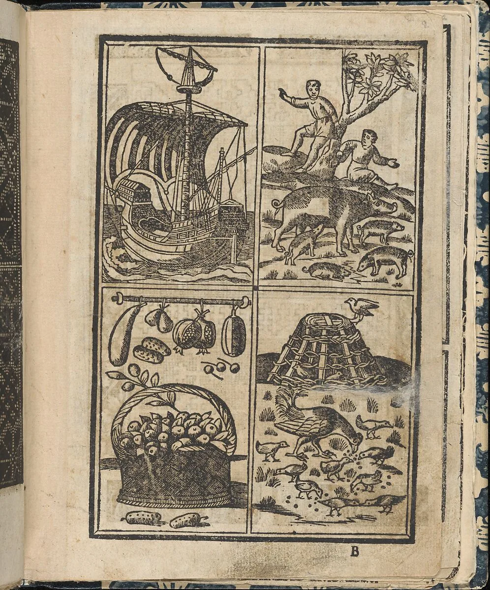 Essempio di recammi, page 9 (recto) — Giovanni Antonio di Nicolini da Sabio e i fratelli|Giovanni Antonio Tagliente