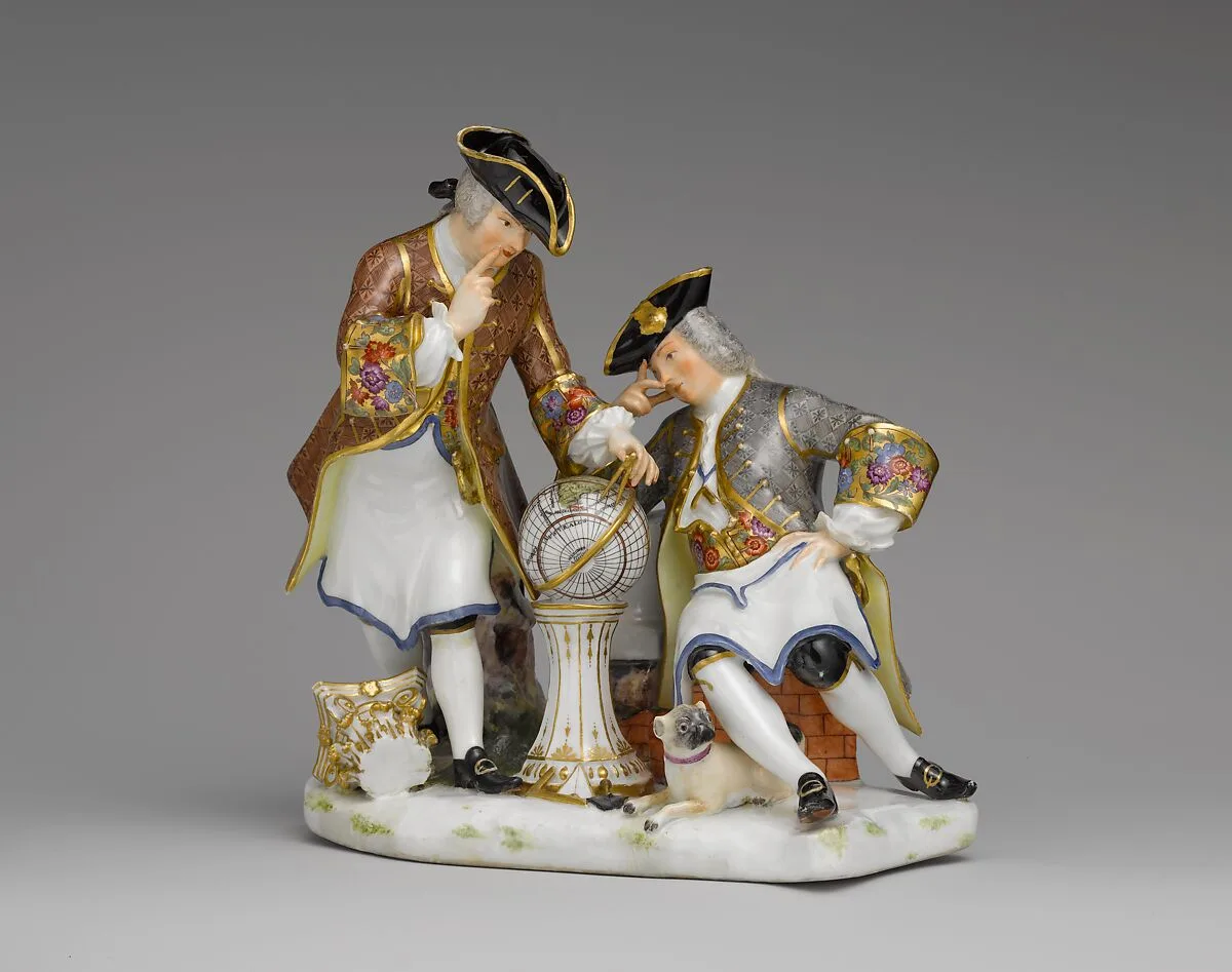 Two Freemasons — Johann Joachim Kändler|Meissen Manufactory