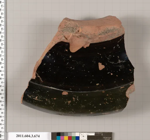 Terracotta fragment of a volute-krater (bowl for mixing wine and water)