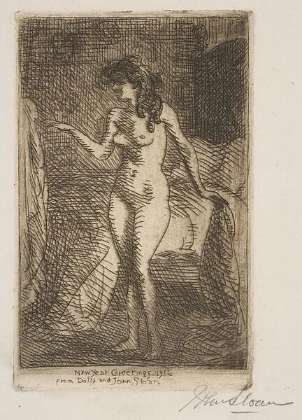 Greetings 1916 — John Sloan
