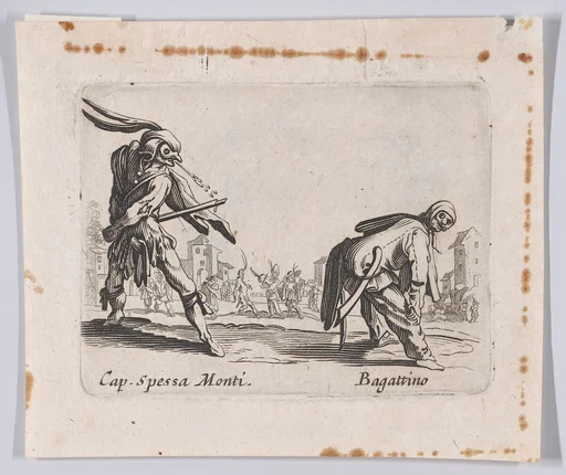 Copy of Capitano Spessa Monti and Bagattino, from "Balli di Sfessania" (Dance of Sfessania)