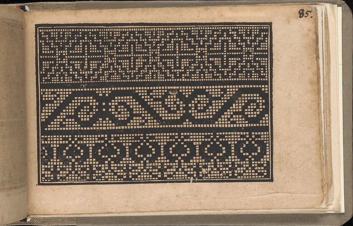 Schön newes Modelbuch (Page 85r) — Sigismundus Latomus
