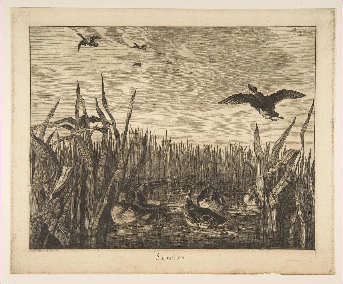 Sarcelles — Félix Bracquemond|Auguste Delâtre